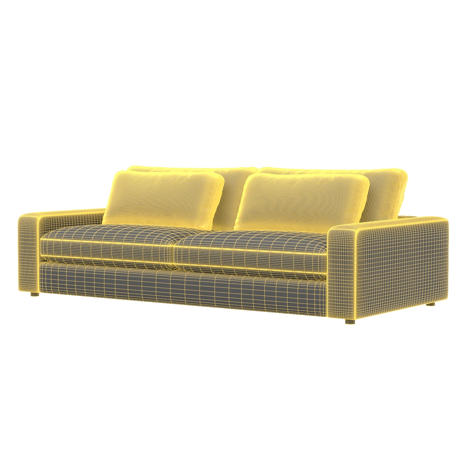Four Hands Sofa Collection 02 3D Model_012